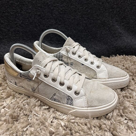 Vintage Havana Dina Women's Size 6.5 Shoes White Gold Multi Madness Low Sneakers - Picture 1 of 7